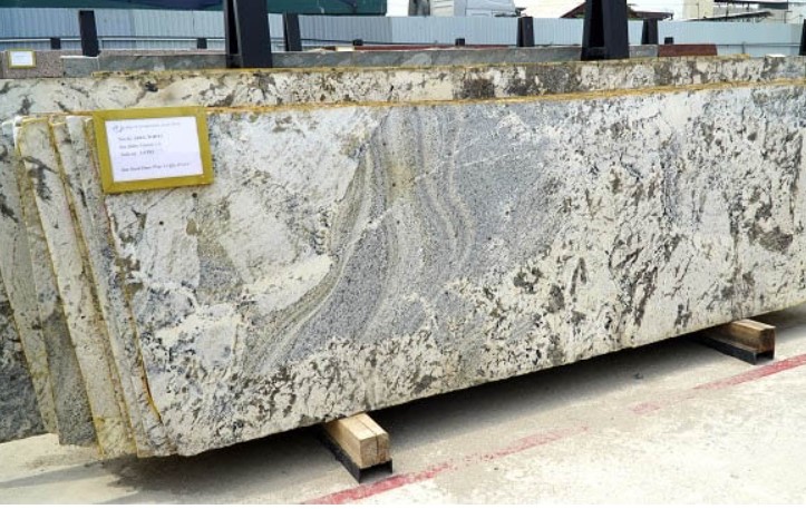 Đá granite azul nouveau white